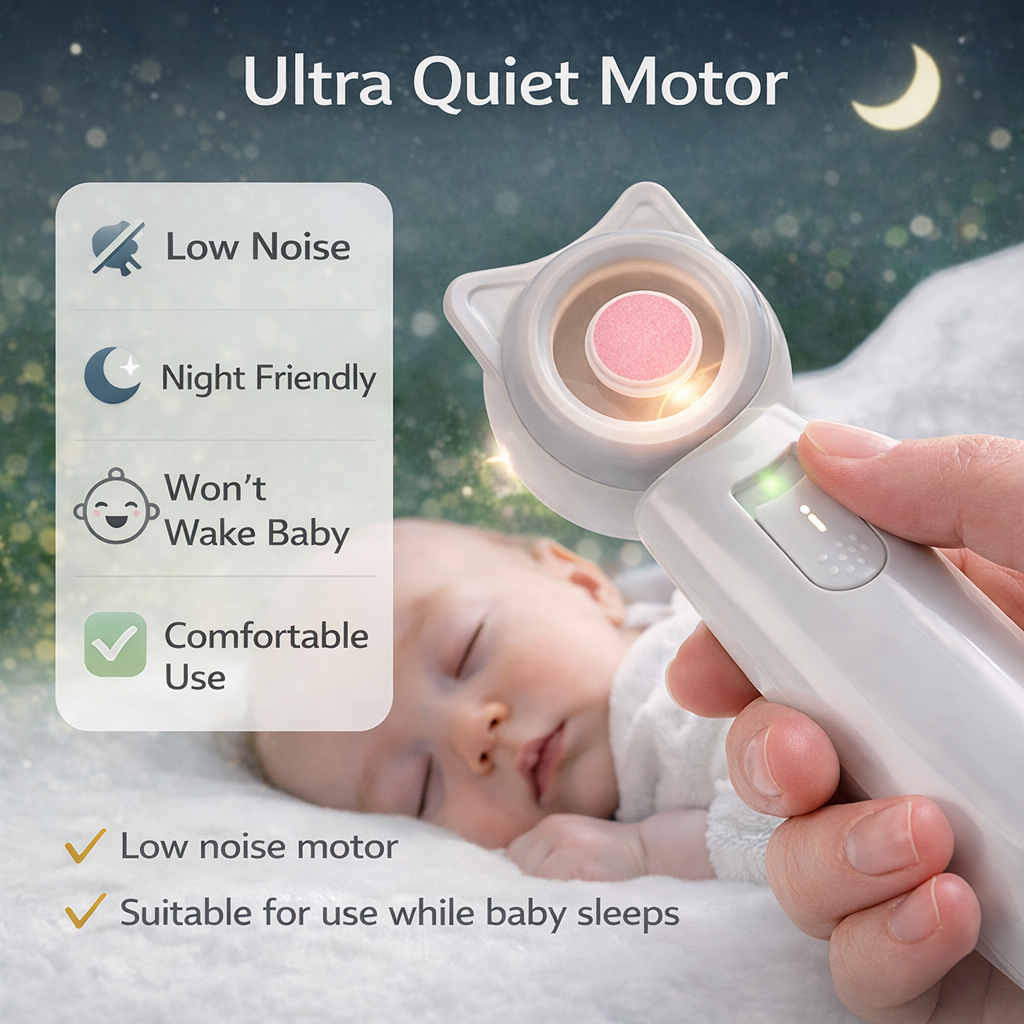 Ninoo Electric Baby Nail Trimmer