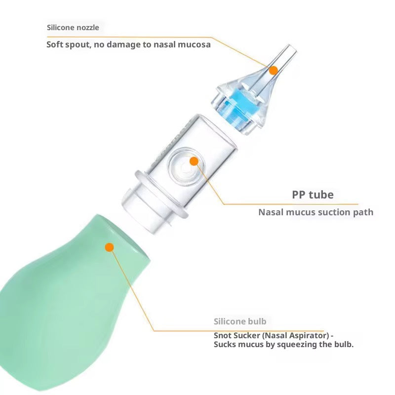 Ninoo baby nasal aspirator set (manual)
