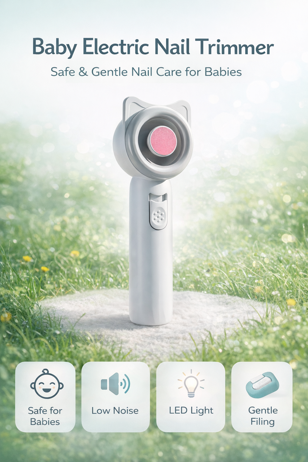 Ninoo Electric Baby Nail Trimmer