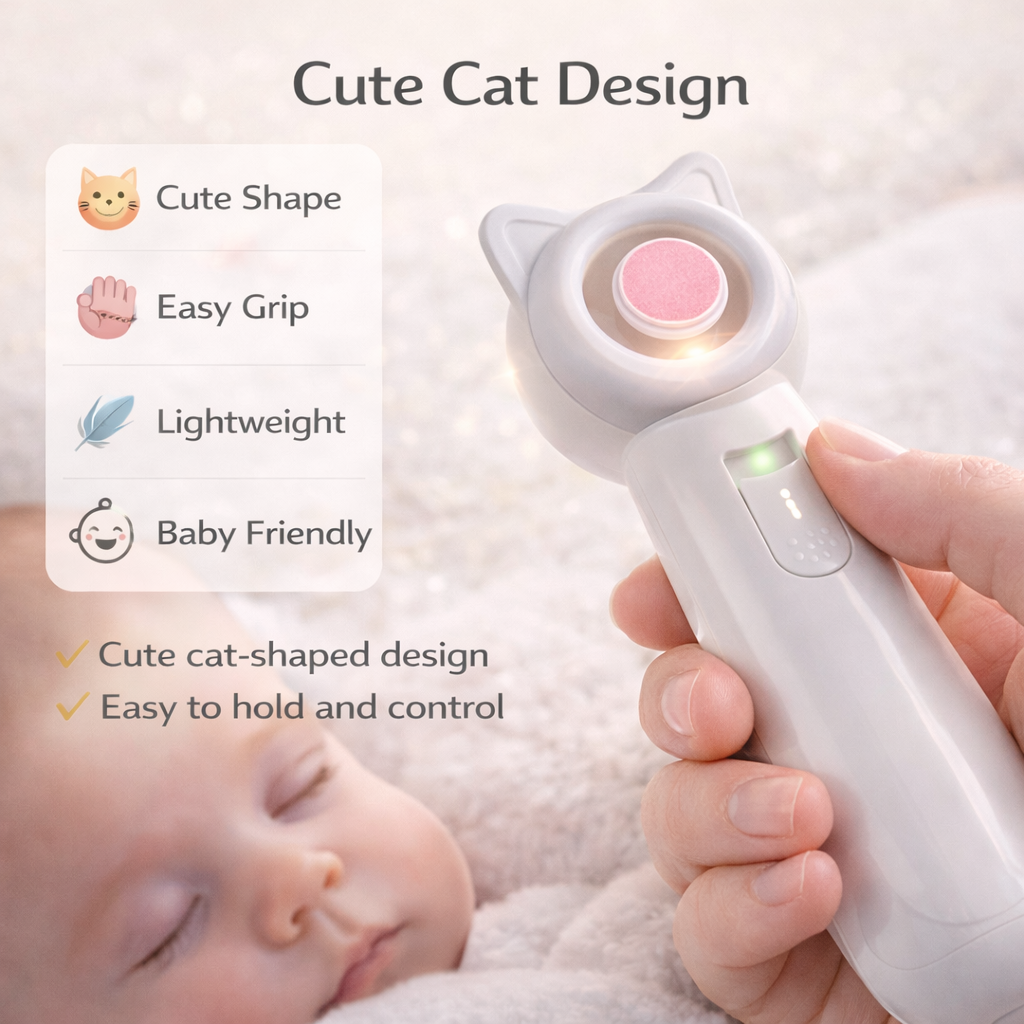 Ninoo Electric Baby Nail Trimmer
