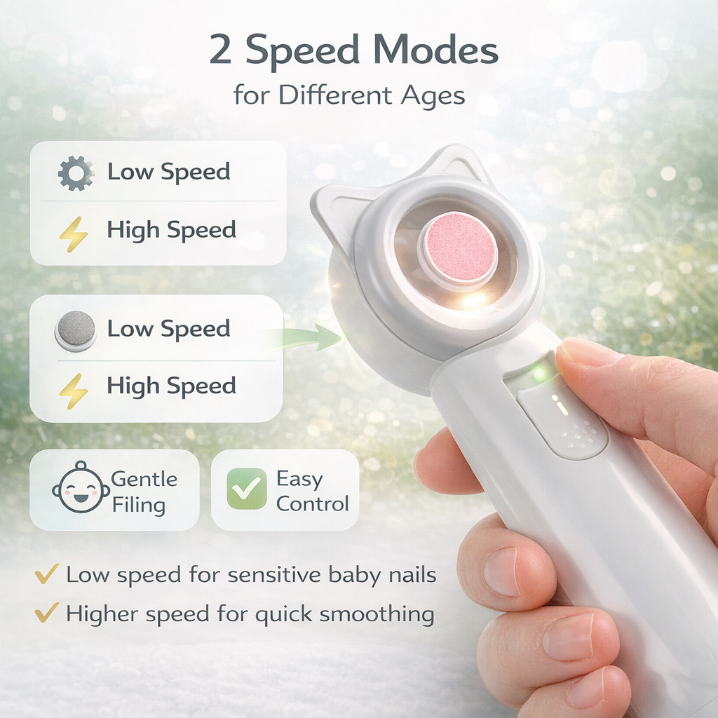 Ninoo Electric Baby Nail Trimmer