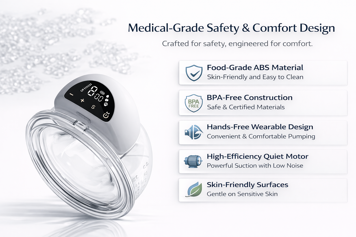 Wearable Electric Breast Pump